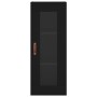 Armario de pared negro 34,5x34x90 cm de vidaXL, Aparadores - Ref: Foro24-828885, Precio: 48,29 €, Descuento: %