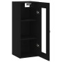 Armario de pared negro 34,5x34x90 cm de vidaXL, Aparadores - Ref: Foro24-828885, Precio: 48,29 €, Descuento: %