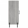 Aparador madera de ingeniería gris Sonoma 34,5x34x90 cm de vidaXL, Aparadores - Ref: Foro24-828554, Precio: 62,52 €, Descuent...