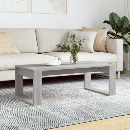 Sonoma gray engineered wood coffee table 102x50x35 cm by vidaXL, Coffee table - Ref: Foro24-823364, Price: 42,28 €, Discount: %