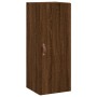 Armario de pared marrón roble 34,5x34x90 cm de vidaXL, Aparadores - Ref: Foro24-828835, Precio: 48,18 €, Descuento: %