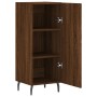 Aparador madera de ingeniería marrón roble 34,5x34x90 cm de vidaXL, Aparadores - Ref: Foro24-828563, Precio: 75,21 €, Descuen...