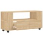 TV cabinet engineered wood Sonoma oak 102x34.5x43 cm by vidaXL, TV Furniture - Ref: Foro24-833745, Price: 80,16 €, Discount: %