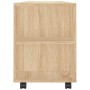 TV cabinet engineered wood Sonoma oak 102x34.5x43 cm by vidaXL, TV Furniture - Ref: Foro24-833745, Price: 80,16 €, Discount: %