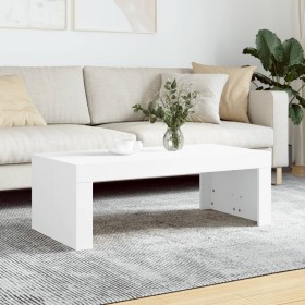 White engineered wood coffee table 102x50x36 cm by vidaXL, Coffee table - Ref: Foro24-823366, Price: 43,90 €, Discount: %