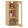 Sonoma oak wall cabinet 34.5x34x90 cm by vidaXL, Sideboards - Ref: Foro24-828895, Price: 52,03 €, Discount: %