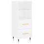 White engineered wood sideboard 34.5x34x90 cm by vidaXL, Sideboards - Ref: Foro24-828644, Price: 61,83 €, Discount: %