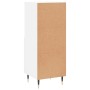 Aparador madera de ingeniería blanco 34,5x34x90 cm de vidaXL, Aparadores - Ref: Foro24-828644, Precio: 61,83 €, Descuento: %