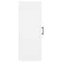 White wall cabinet 34.5x34x90 cm by vidaXL, Sideboards - Ref: Foro24-828916, Price: 41,25 €, Discount: %