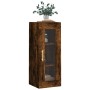 Smoked oak wall cabinet 34.5x34x90 cm by vidaXL, Sideboards - Ref: Foro24-828905, Price: 35,99 €, Discount: %