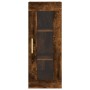 Smoked oak wall cabinet 34.5x34x90 cm by vidaXL, Sideboards - Ref: Foro24-828905, Price: 35,99 €, Discount: %