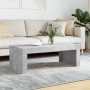 Concrete gray engineered wood coffee table 102x50x36 cm by vidaXL, Coffee table - Ref: Foro24-823370, Price: 39,52 €, Discoun...