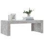 Mesa de centro madera de ingeniería gris hormigón 102x50x36 cm de vidaXL, Mesas de centro - Ref: Foro24-823370, Precio: 37,53...