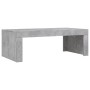 Mesa de centro madera de ingeniería gris hormigón 102x50x36 cm de vidaXL, Mesas de centro - Ref: Foro24-823370, Precio: 37,53...