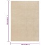 Kurzflor-Teppich beige 240x340 cm von vidaXL, Teppiche - Ref: Foro24-340335, Preis: 146,76 €, Rabatt: %