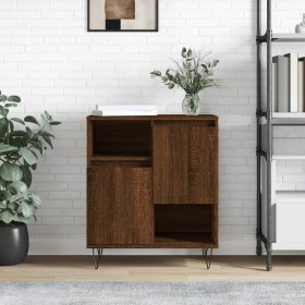 Oak brown plywood sideboard 60x35x70 cm by vidaXL, Sideboards - Ref: Foro24-831195, Price: 58,52 €, Discount: %