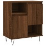 Oak brown plywood sideboard 60x35x70 cm by vidaXL, Sideboards - Ref: Foro24-831195, Price: 58,99 €, Discount: %