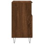 Aparador madera contrachapada marrón roble 60x35x70 cm de vidaXL, Aparadores - Ref: Foro24-831195, Precio: 58,42 €, Descuento: %