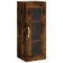 Armario de pared roble ahumado 34,5x34x90 cm de vidaXL, Aparadores - Ref: Foro24-828897, Precio: 52,16 €, Descuento: %