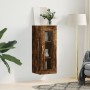 Smoked oak wall cabinet 34.5x34x90 cm by vidaXL, Sideboards - Ref: Foro24-828897, Price: 52,16 €, Discount: %