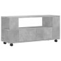 Engineered wood TV stand in concrete gray, 102x34.5x43 cm by vidaXL, TV Furniture - Ref: Foro24-833746, Price: 68,90 €, Disco...