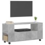 Parkett TV-Möbel Beton grau 102x34,5x43 cm von vidaXL, TV-Möbel - Ref: Foro24-833746, Preis: 65,98 €, Rabatt: %