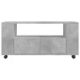 Engineered wood TV stand in concrete gray, 102x34.5x43 cm by vidaXL, TV Furniture - Ref: Foro24-833746, Price: 68,90 €, Disco...