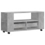 Engineered wood TV stand in concrete gray, 102x34.5x43 cm by vidaXL, TV Furniture - Ref: Foro24-833746, Price: 68,90 €, Disco...