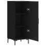 Black plywood sideboard 34.5x34x90 cm by vidaXL, Sideboards - Ref: Foro24-828541, Price: 67,88 €, Discount: %