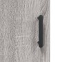 Sonoma gray engineered wood wall cabinet 69.5x34x90 cm by vidaXL, Sideboards - Ref: Foro24-830394, Price: 65,50 €, Discount: %