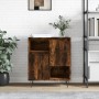 Sideboard aus geräuchertem Eichensperrholz, 60 x 35 x 70 cm von vidaXL, Sideboards - Ref: Foro24-831193, Preis: 56,79 €, Raba...