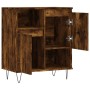 Sideboard aus geräuchertem Eichensperrholz, 60 x 35 x 70 cm von vidaXL, Sideboards - Ref: Foro24-831193, Preis: 56,79 €, Raba...