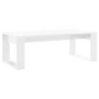 Mesa de centro madera de ingeniería blanco brillo 102x50x35 cm de vidaXL, Mesas de centro - Ref: Foro24-823360, Precio: 47,92...