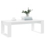 White engineered wood coffee table 102x50x35 cm by vidaXL, Coffee table - Ref: Foro24-823358, Price: 42,62 €, Discount: %