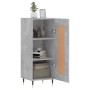 Concrete gray plywood sideboard 34.5x34x90 cm by vidaXL, Sideboards - Ref: Foro24-830424, Price: 55,19 €, Discount: %