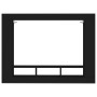 Mueble para TV madera de ingeniería negro 152x22x113 cm de vidaXL, Armarios y almacenamiento - Ref: Foro24-833723, Precio: 77...