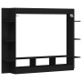 Mueble para TV madera de ingeniería negro 152x22x113 cm de vidaXL, Armarios y almacenamiento - Ref: Foro24-833723, Precio: 77...