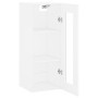 Armario de pared blanco 34,5x34x90 cm de vidaXL, Aparadores - Ref: Foro24-828924, Precio: 41,99 €, Descuento: %