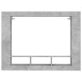 Holzwerkstoff TV-Möbel Beton grau 152x22x113 cm von vidaXL, Schränke und Lagerung - Ref: Foro24-833725, Preis: 90,16 €, Rabat...