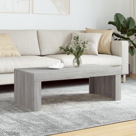 Sonoma gray engineered wood coffee table 102x50x36 cm by vidaXL, Coffee table - Ref: Foro24-823372, Price: 44,99 €, Discount: %