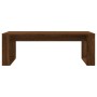 Engineered wood brown oak coffee table 102x50x35 cm by vidaXL, Coffee table - Ref: Foro24-823365, Price: 48,18 €, Discount: %