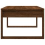 Engineered wood brown oak coffee table 102x50x35 cm by vidaXL, Coffee table - Ref: Foro24-823365, Price: 48,18 €, Discount: %