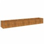 Jardinera acero corten 291x50x36 cm de vidaXL, Maceteros y jardineras - Ref: Foro24-151977, Precio: 73,60 €, Descuento: %