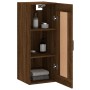 Armario de pared madera ingeniería marrón roble 34,5x34x90 cm de vidaXL, Aparadores - Ref: Foro24-830507, Precio: 51,43 €, De...