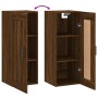 Armario de pared madera ingeniería marrón roble 34,5x34x90 cm de vidaXL, Aparadores - Ref: Foro24-830507, Precio: 51,43 €, De...