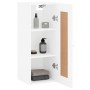 Engineered wood white wall cabinet 34.5x34x90 cm by vidaXL, Sideboards - Ref: Foro24-830476, Price: 46,42 €, Discount: %