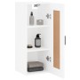 Weißer Wandschrank aus Holzwerkstoff, 34,5 x 34 x 90 cm von vidaXL, Sideboards - Ref: Foro24-830500, Preis: 51,32 €, Rabatt: %