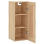 Wandschrank aus Sonoma-Eichenholzwerkstoff, 34,5 x 34 x 90 cm von vidaXL, Sideboards - Ref: Foro24-830527, Preis: 37,36 €, Ra...