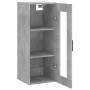 Wandschrank aus grauem Beton 34,5x34x90 cm von vidaXL, Sideboards - Ref: Foro24-828920, Preis: 36,75 €, Rabatt: %