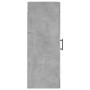 Armario de pared gris hormigón 34,5x34x90 cm de vidaXL, Aparadores - Ref: Foro24-828920, Precio: 36,75 €, Descuento: %